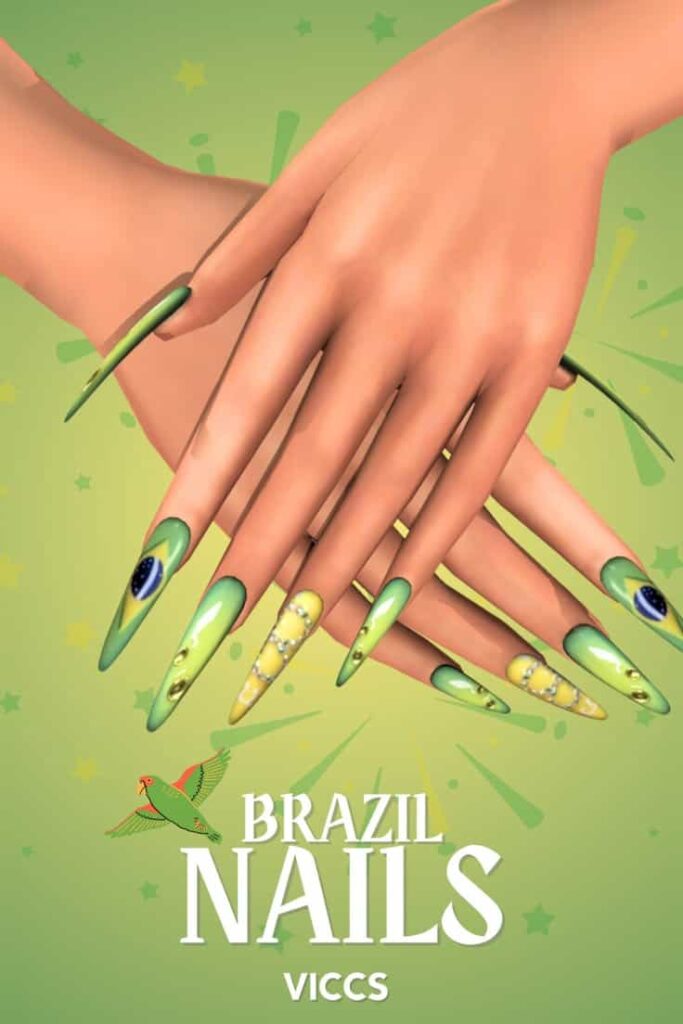sims 4 brazil nails