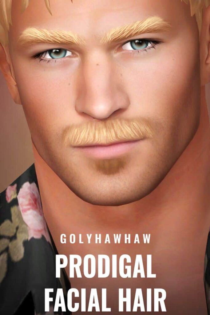 sims 4 facial hair