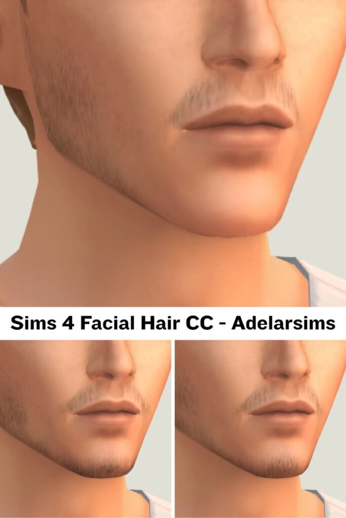 sims 4 facial hair cc