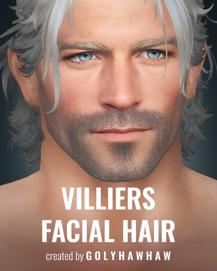 sims 4 facial hair set