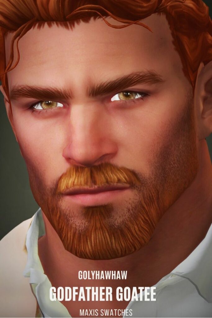 sims 4 goatee cc