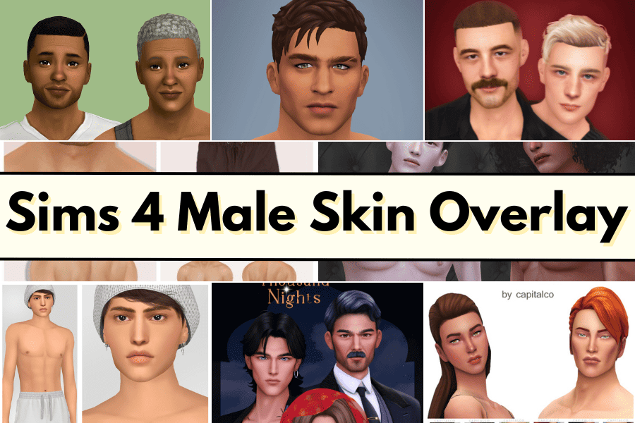 29 Realistic Sims 4 Male Skin Overlay and CC Skins You Should Try Today