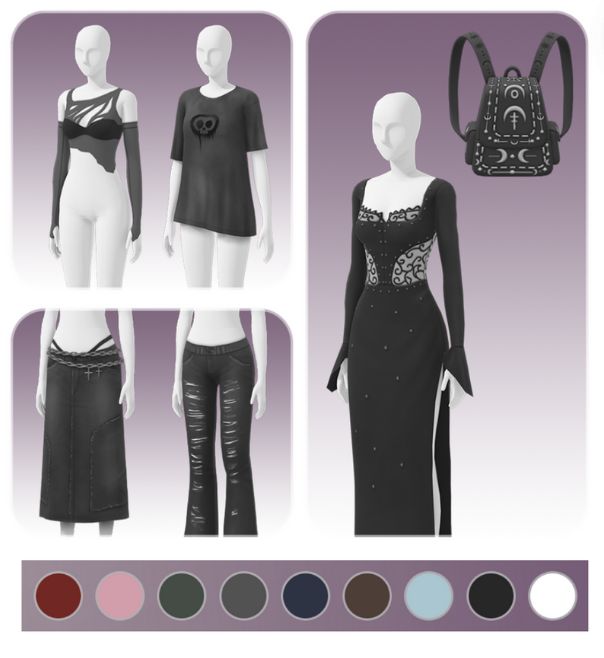 latest sims 4 goth cc
