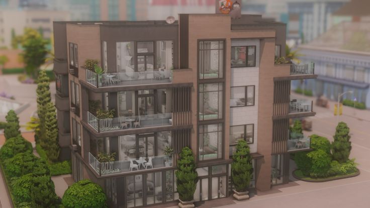sims 4 apartment for rent 8 units