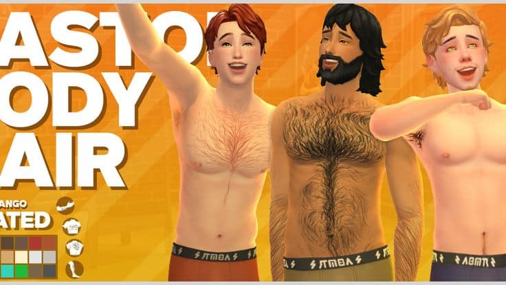 sims 4 body hair updated