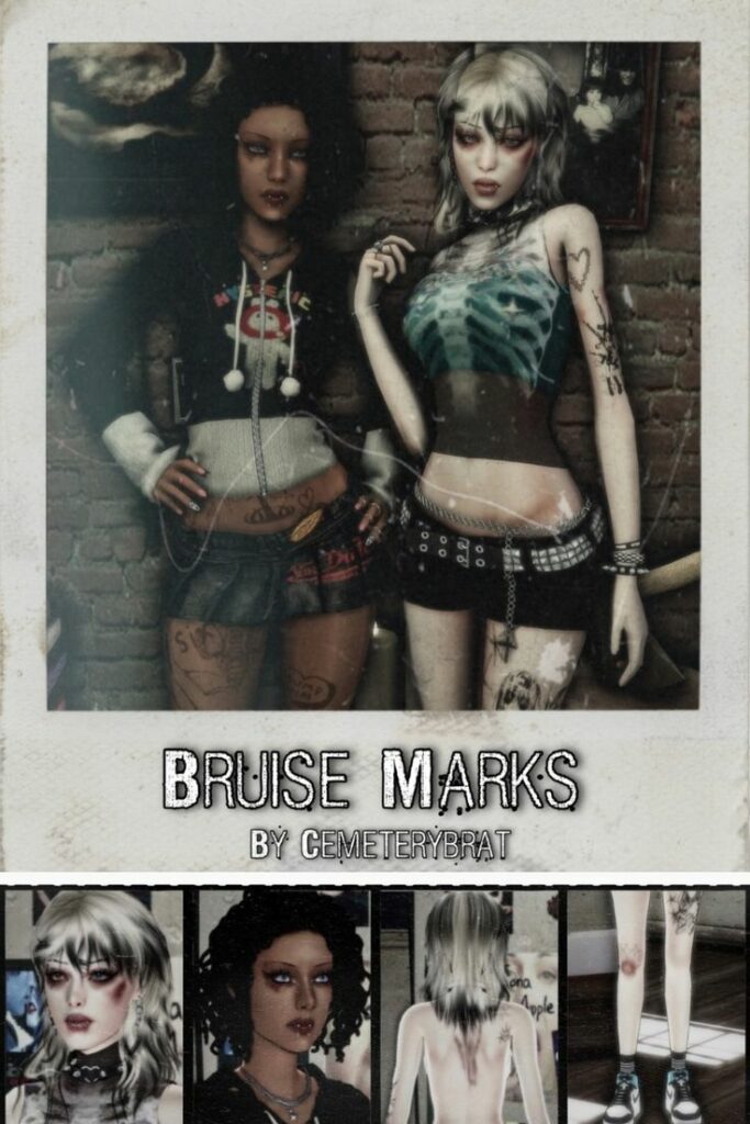 sims 4 bruises cc