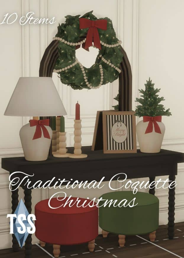 sims 4 christmas cc set