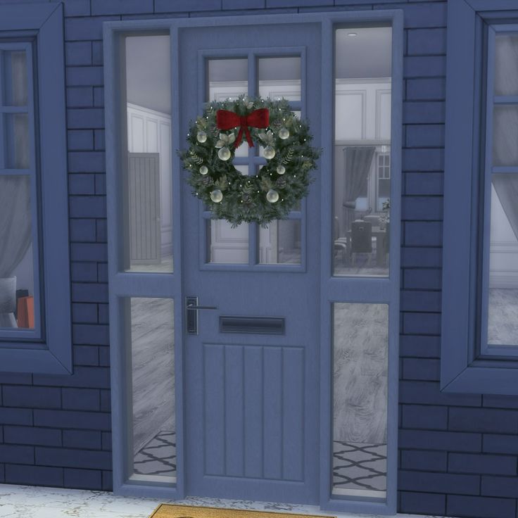 sims 4 christmas cc wreath
