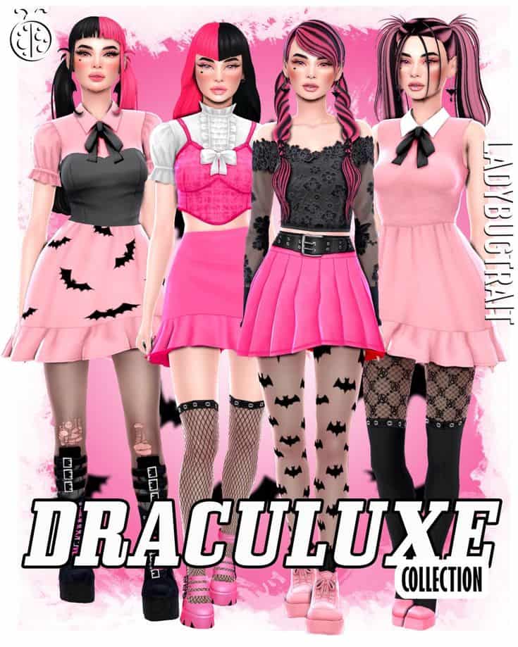 sims 4 gothic clothes