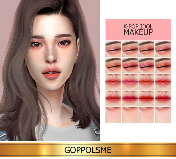 sims 4 kpop cc makeup