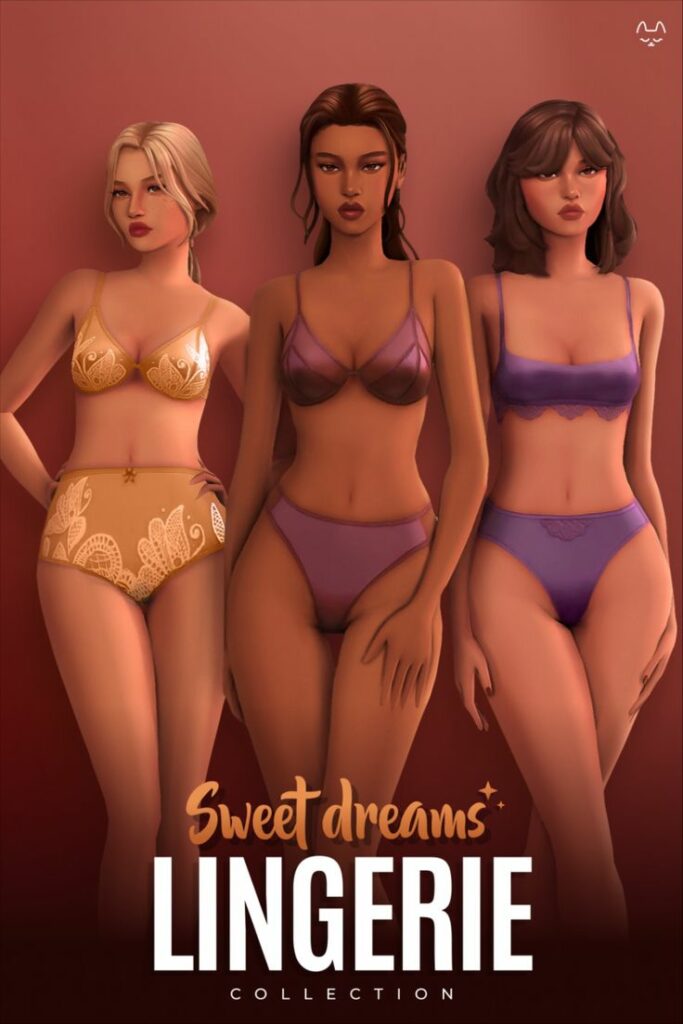 sims 4 lingerie maxis match