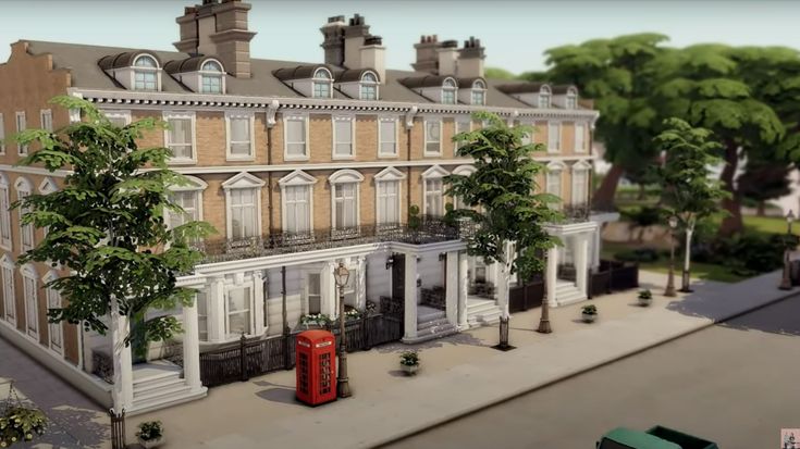 sims 4 london townhouses for rent