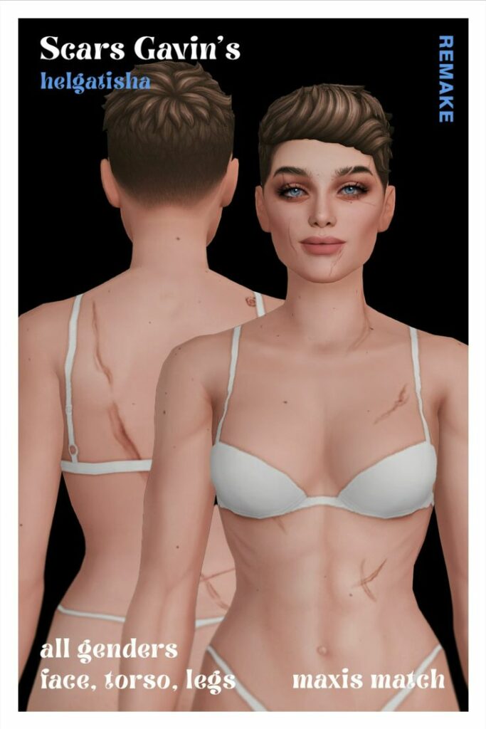 sims 4 mods scars