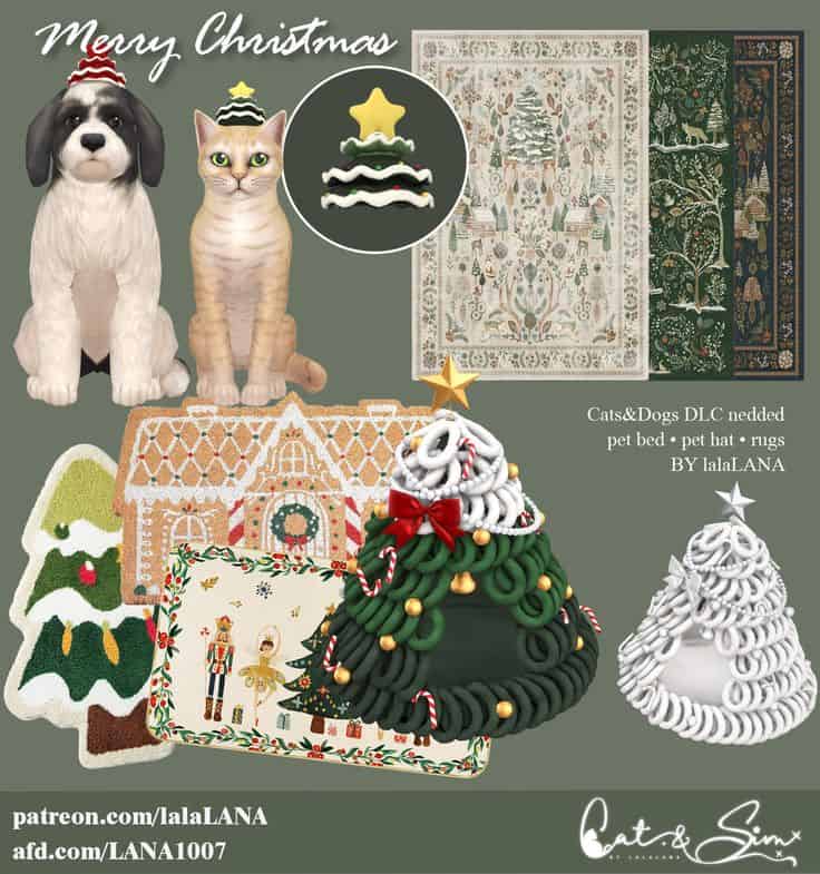 sims 4 pet christmas cc
