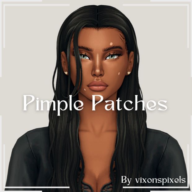 sims 4 pimple patches cc