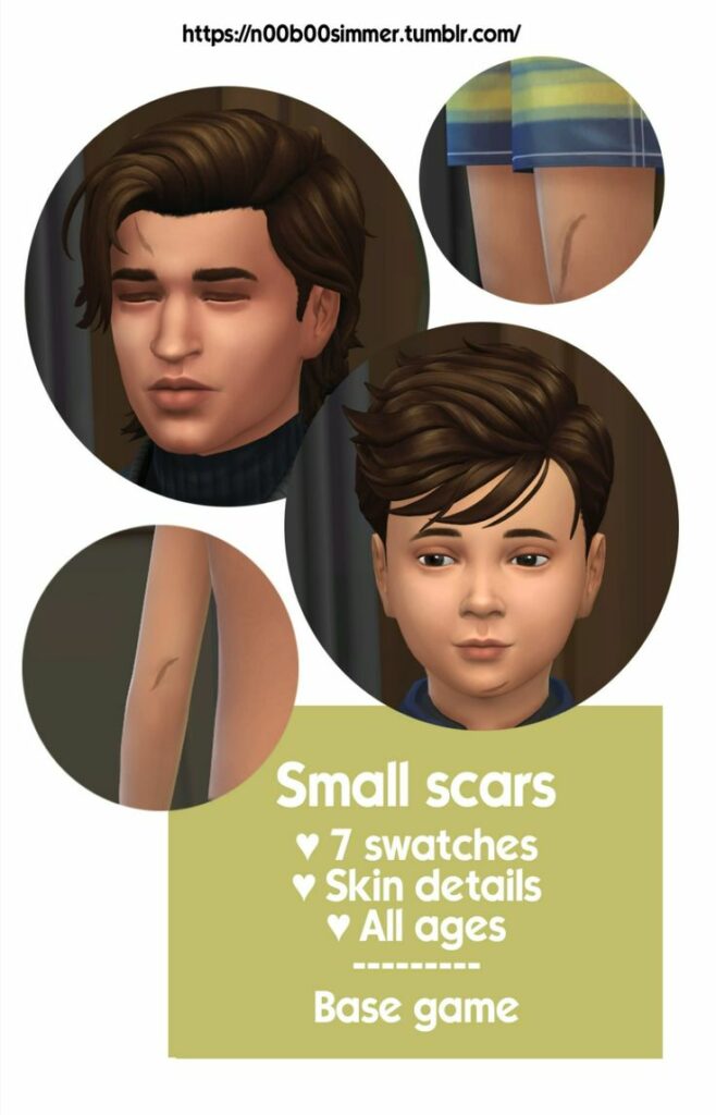 sims 4 scars