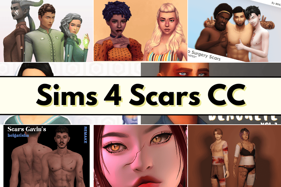 sims 4 scars cc
