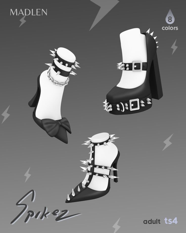 sims 4 spiked heels cc