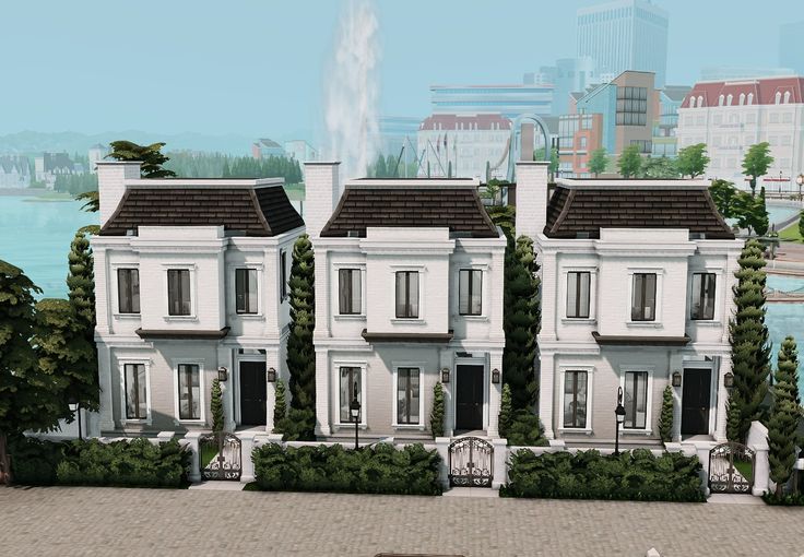 sims 4 townhomes