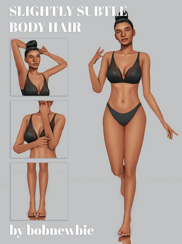 the best sims 4 body hair