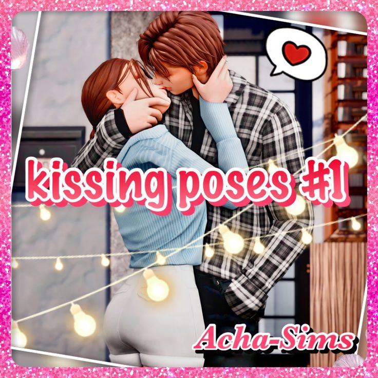 cutest sims 4 kissing poses
