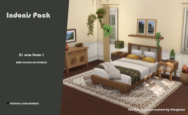 sims 4 for rent bedroom cc