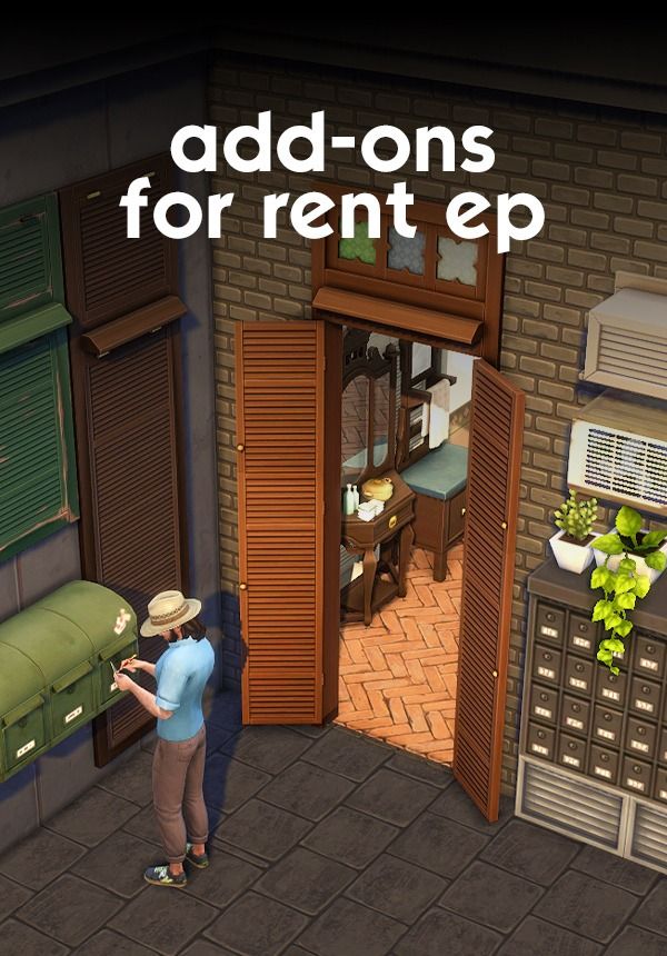 sims 4 for rent build cc