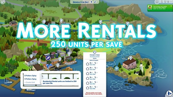 sims 4 for rent guide