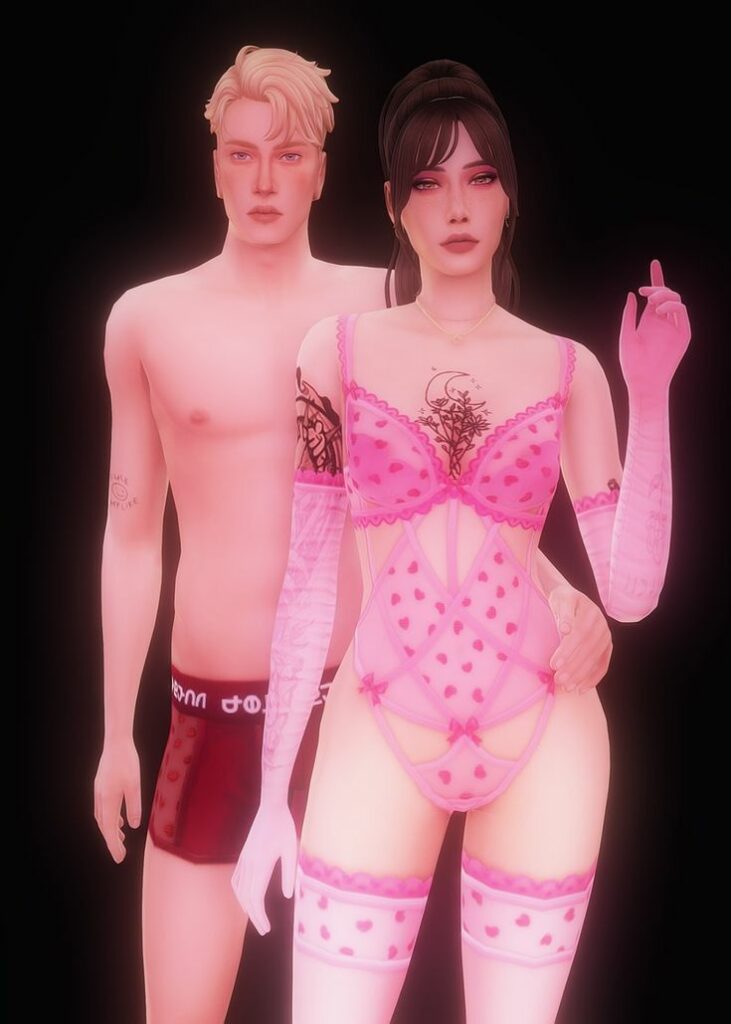 sims 4 romantic clothes cc