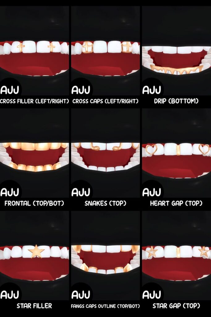sims 4 teeth accessories