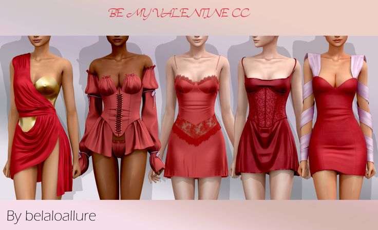 sims 4 valentine's day cc clothes