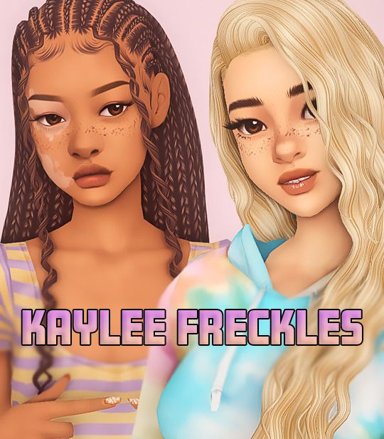 best sims 4 freckles cc