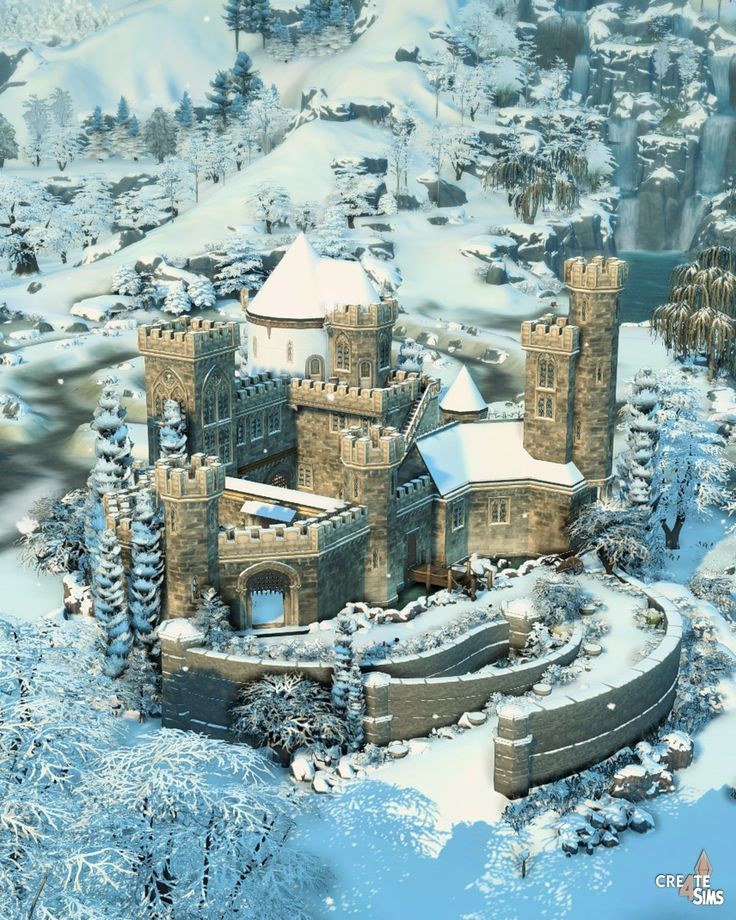 sims 4 castle build