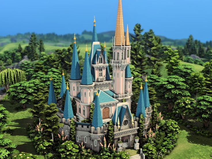 sims 4 castle builds