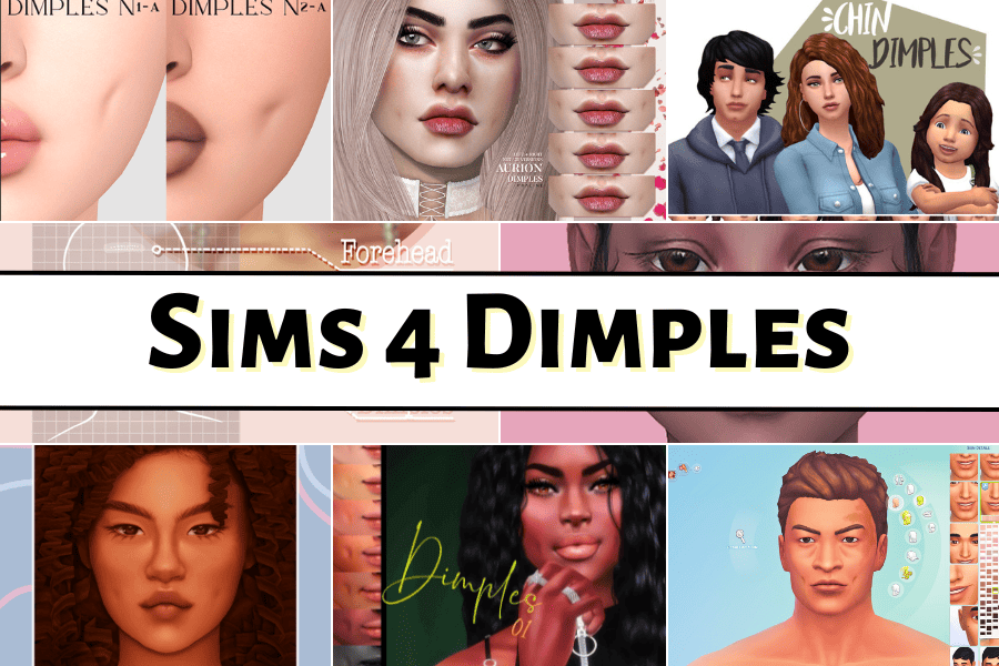 15+ Sims 4 Dimples CC and Mods You Didn’t Know You Needed