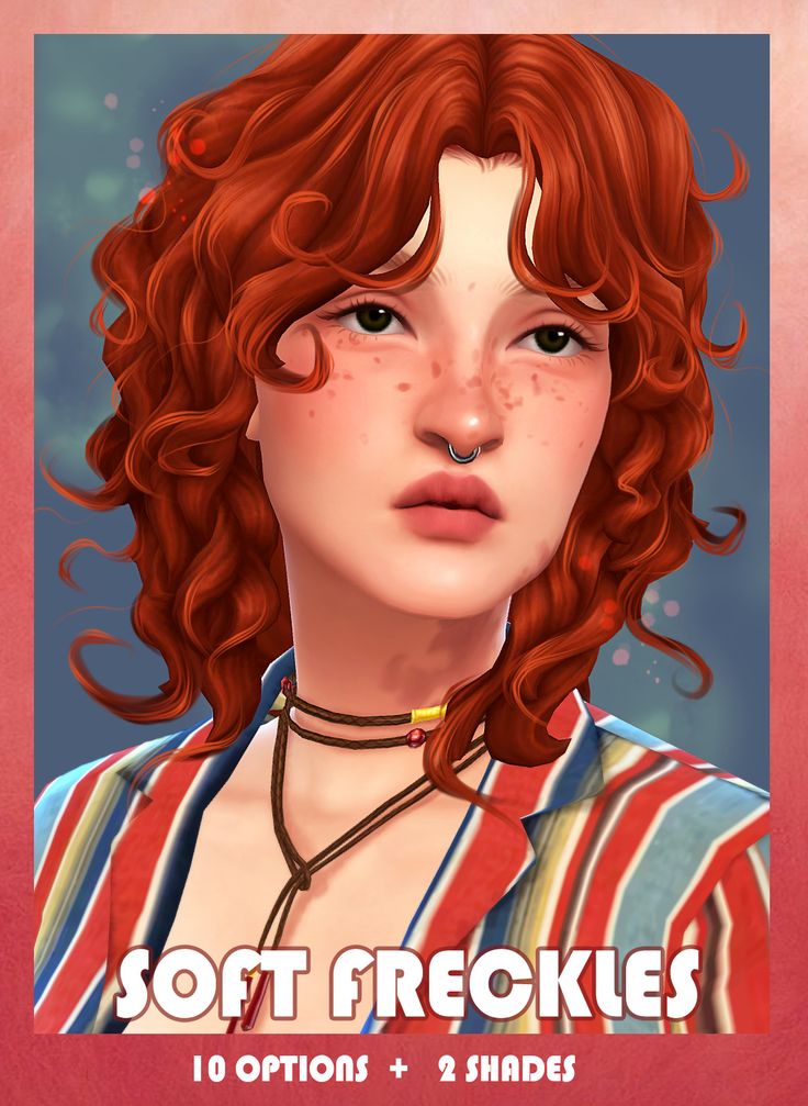 the best sims 4 freckles cc