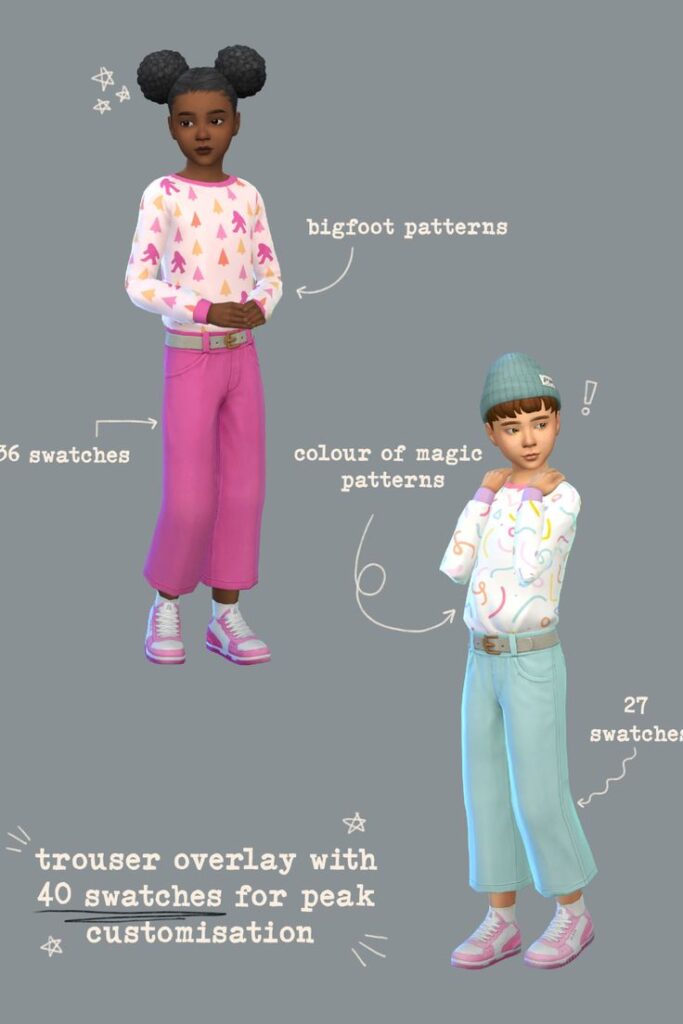 best sims 4 kids outfit