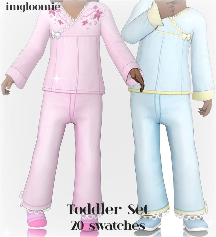 best sims 4 toddler cc set