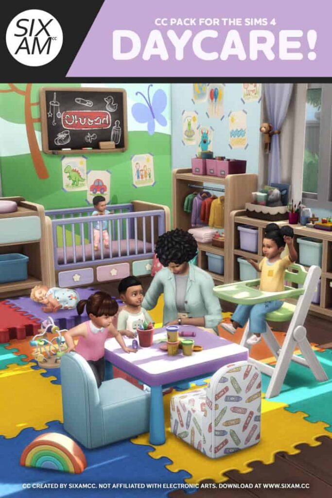 daycare sims 4 cc pack