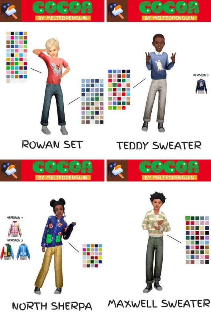 kids cc clothes sims 4