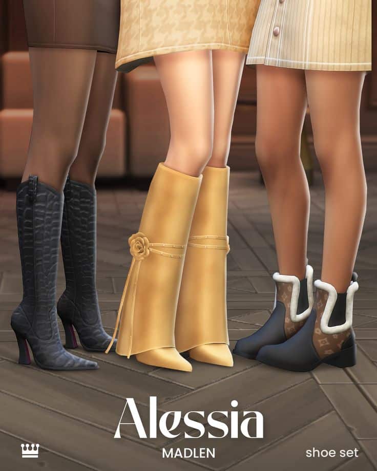 sims 4 boots cc pack