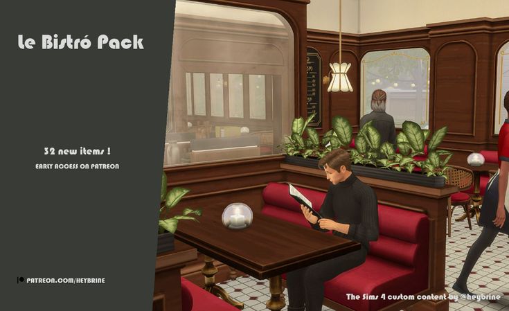 sims 4 cozy bistro kit addon