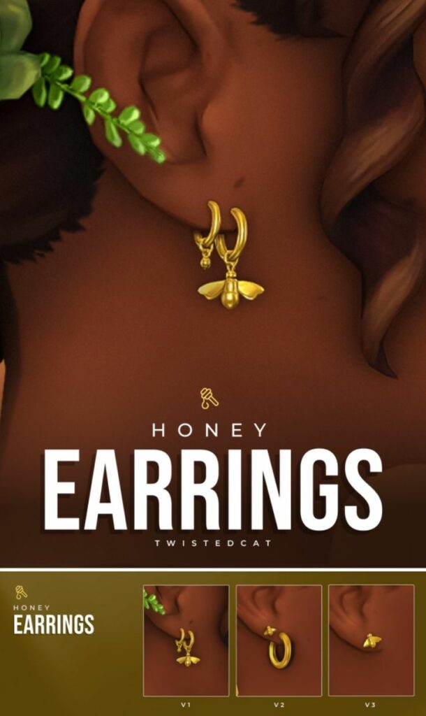 sims 4 earrings set