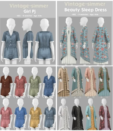 sims 4 girls cc set