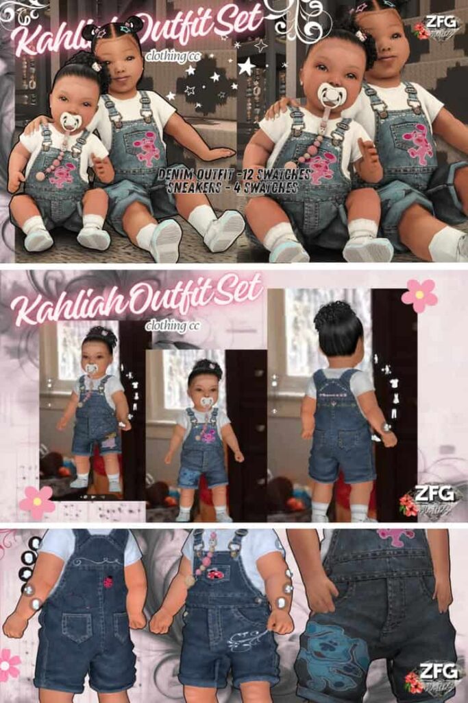 sims 4 infant and toddler clothes