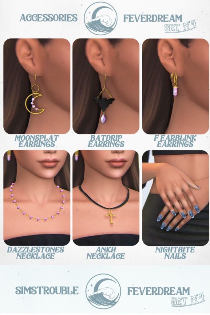 sims 4 jewelry cc set