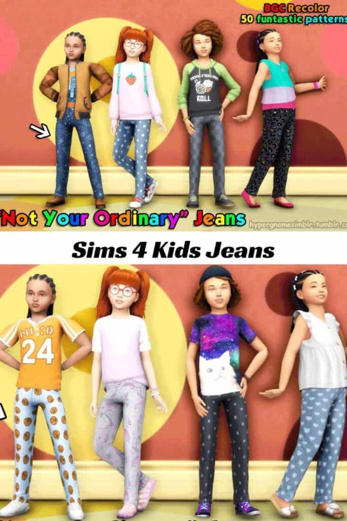 sims 4 kids jeans