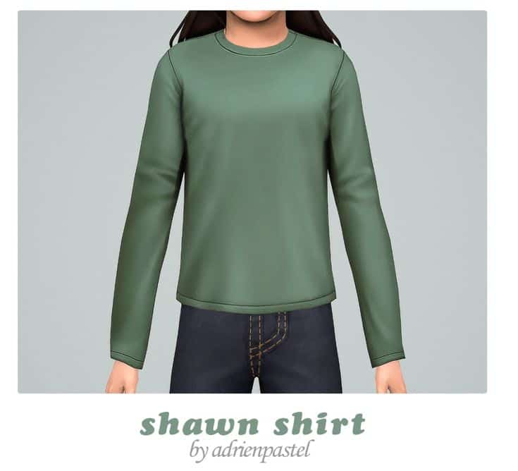 sims 4 kids shirt