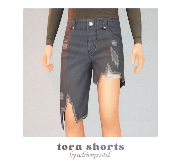 sims 4 kids shorts