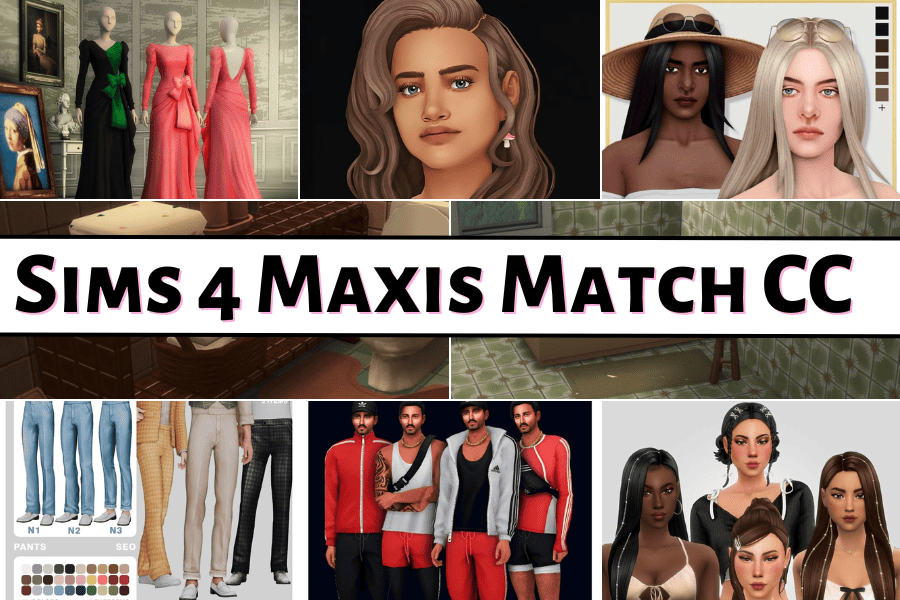 Sims 4 Maxis Match CC: Best Clothes, Hair, Shoes CC, and More for Your Game